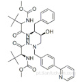 2,5,6,10,13-Pentaazatetradecanodioico, 3,12-bis (1,1-dimetiletil) -8- hidroxi-4,11-dioxo-9- (fenilmetil) -6 - [[4- (2- piridinil) fenil] metil] -, 1,14-dimetil ester, (57193463,3S, 8S, 9S, 12S) CAS 198904-31-3